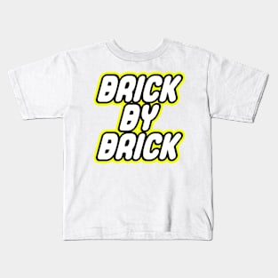 BRICK BY BRICK Kids T-Shirt